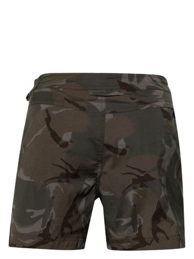 TOM FORD camouflage-pattern swim shorts outlook