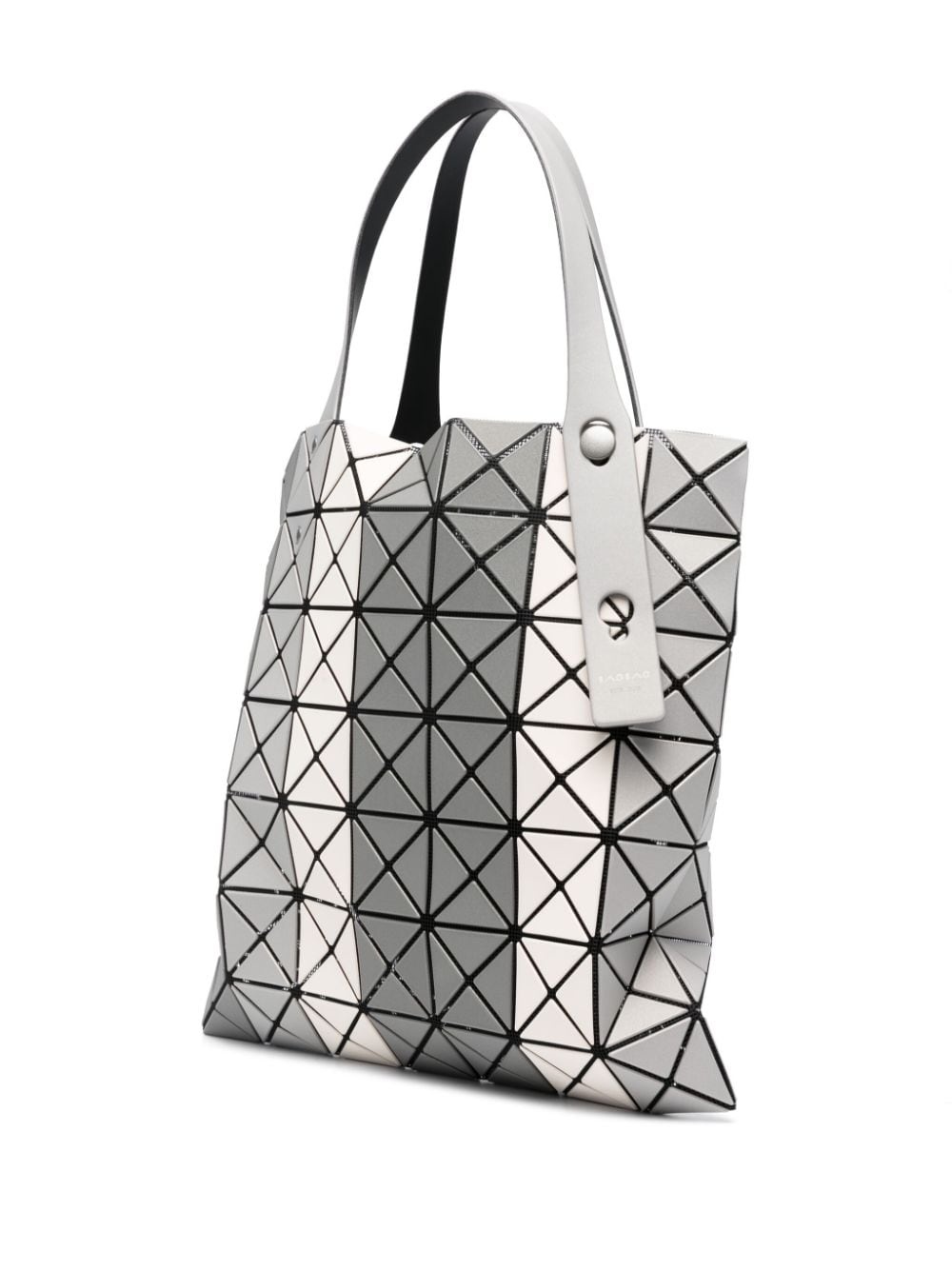 Lucent geometric-pattern shoulder bag - 3