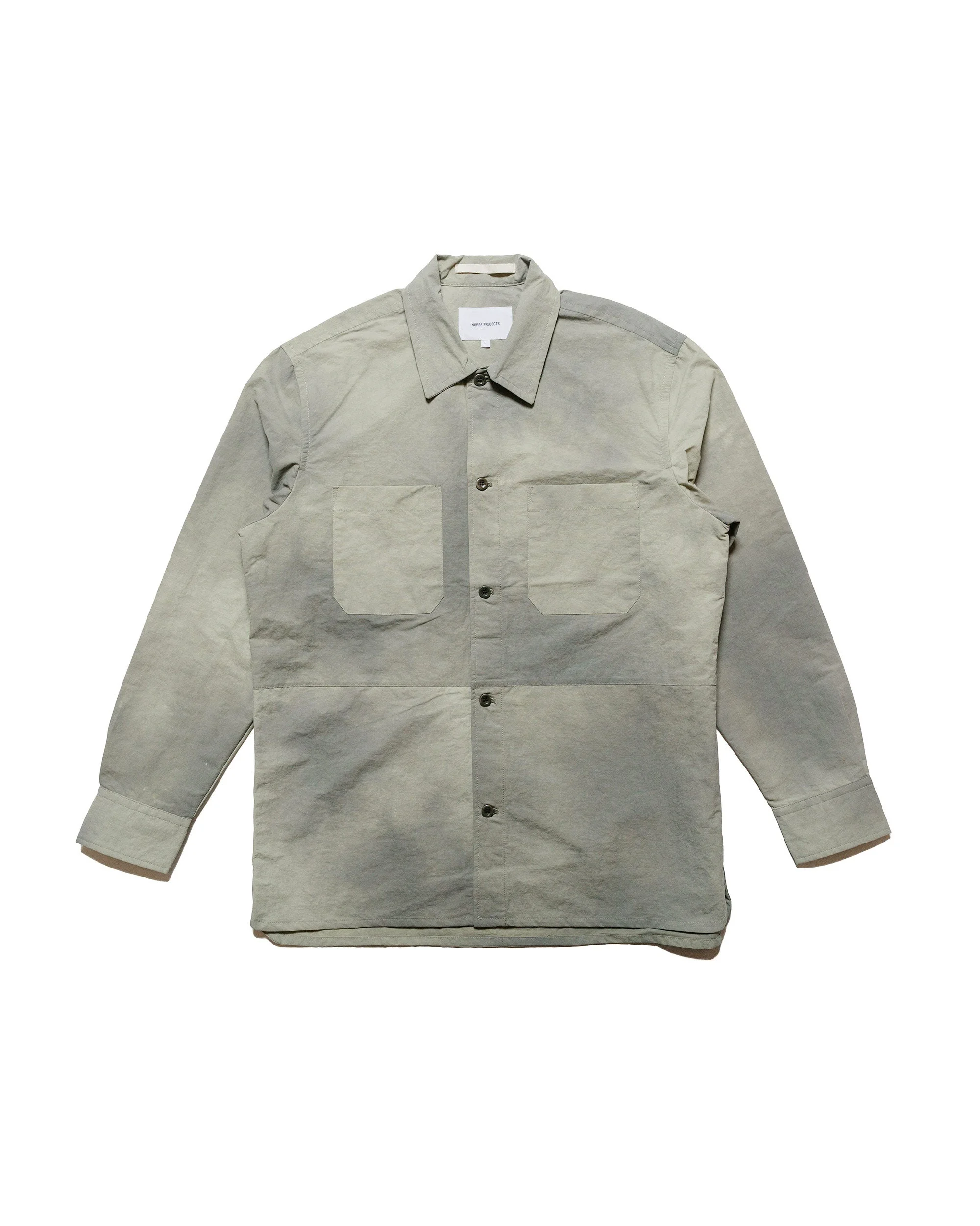 Ulrik Wave Dye Overshirt Clay - 1