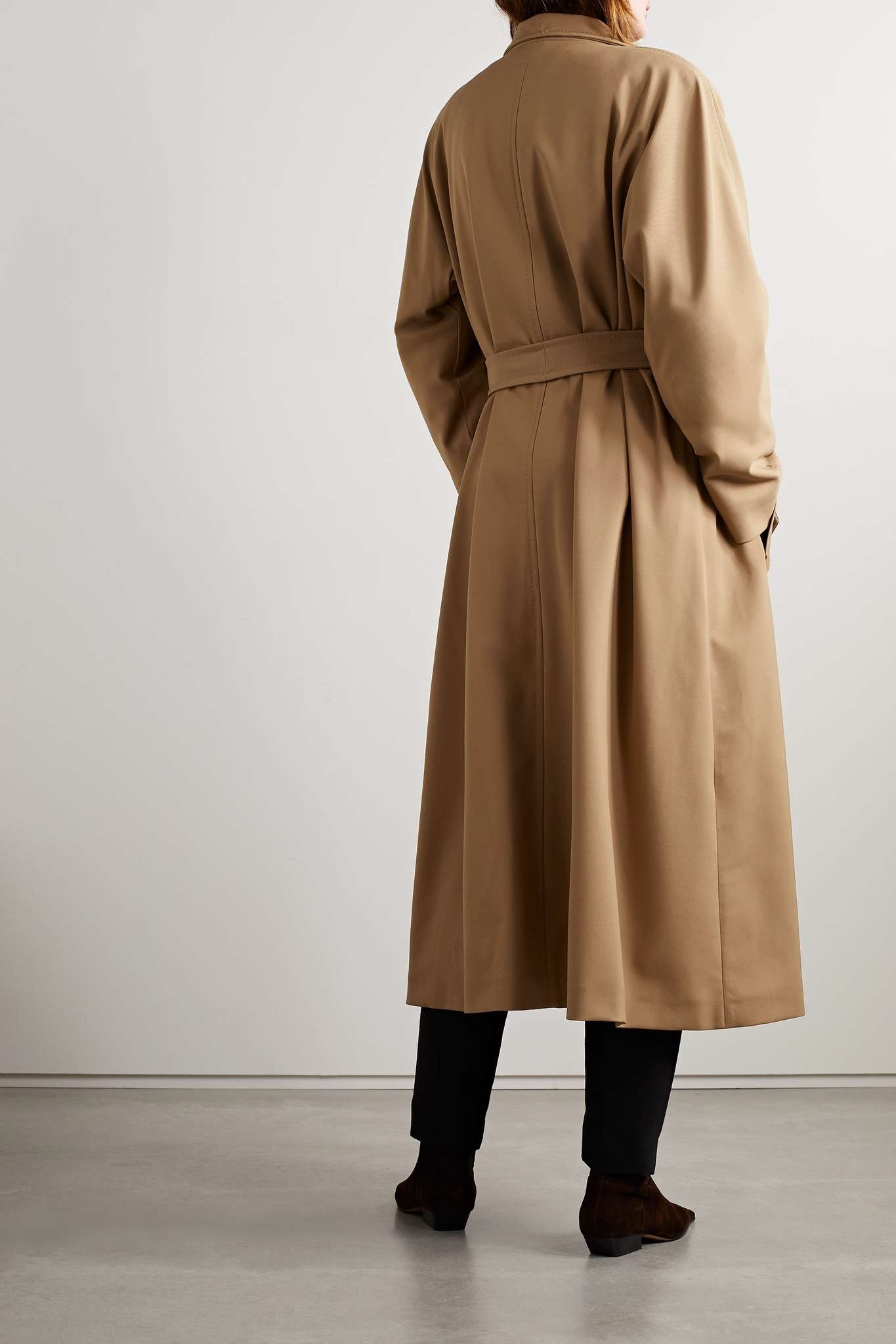 Trench Coat MAX MARA Woman color Beige