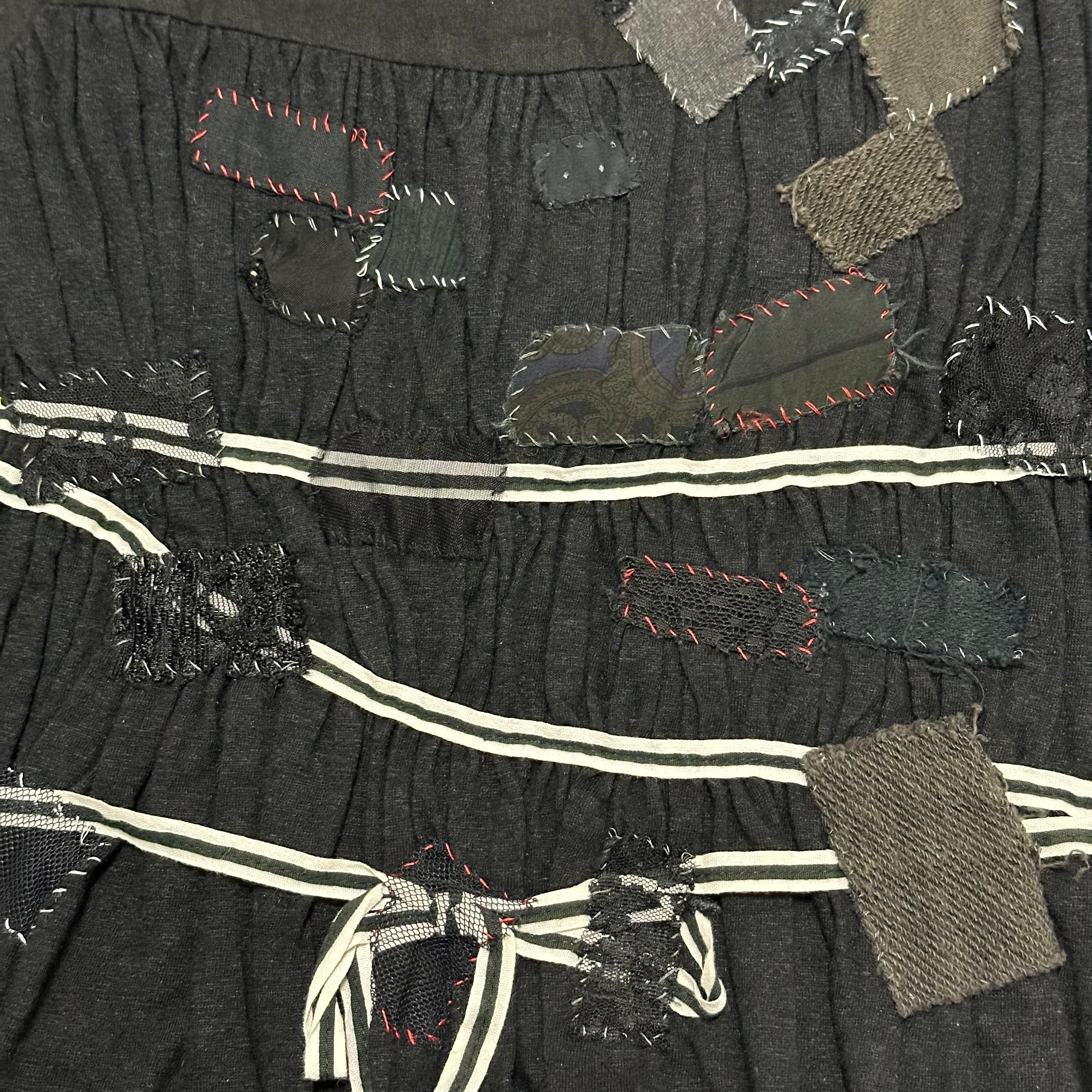 UNDERCOVER Spring Summer 2003 "Scab" Patchwork Tank Top - 3