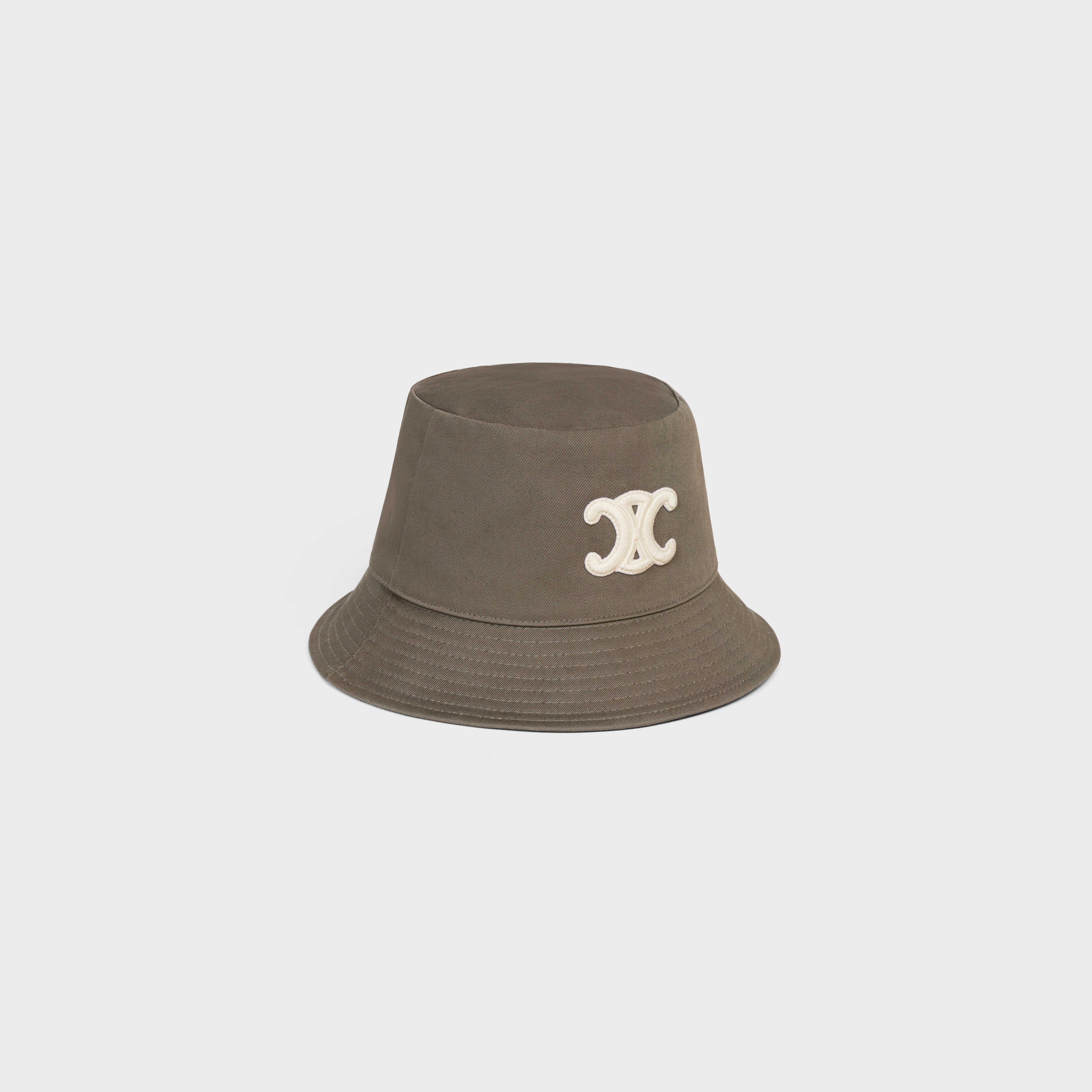 TRIOMPHE BUCKET HAT IN COTTON - 2
