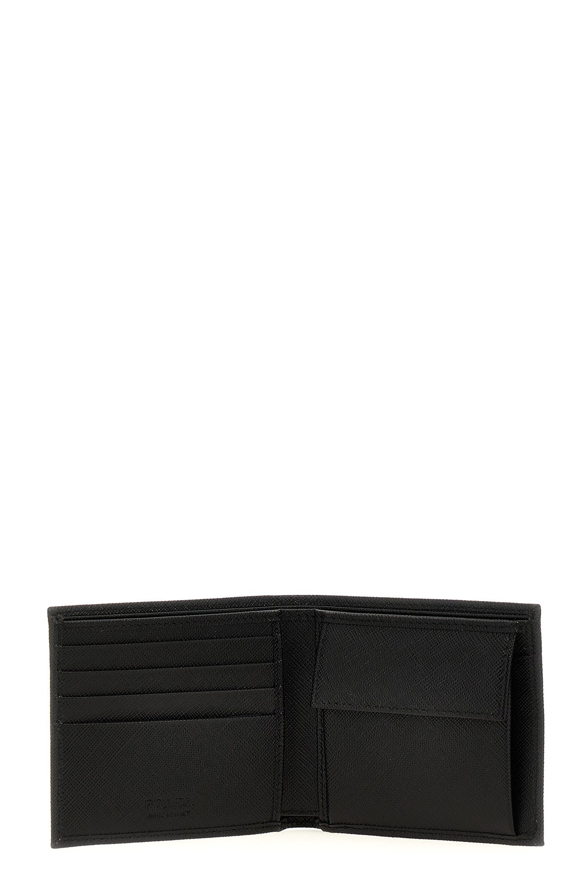 Saffiano logo wallet - 3
