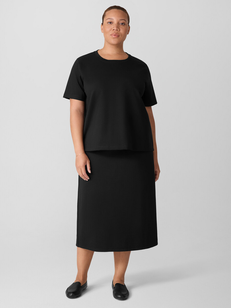 Washable Flex Ponte Straight Skirt 6