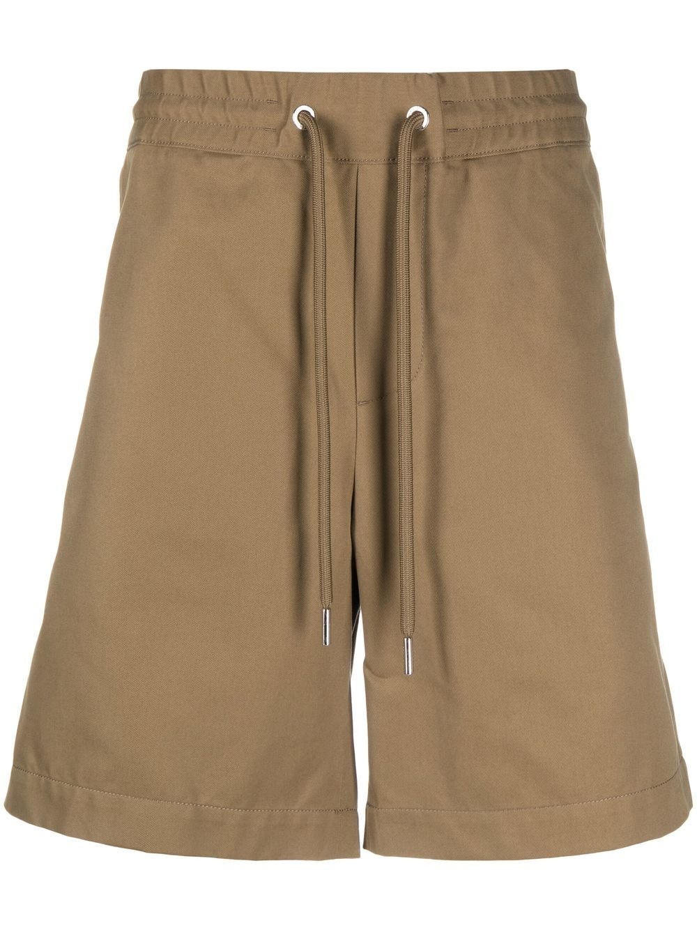 drawstring track shorts - 1