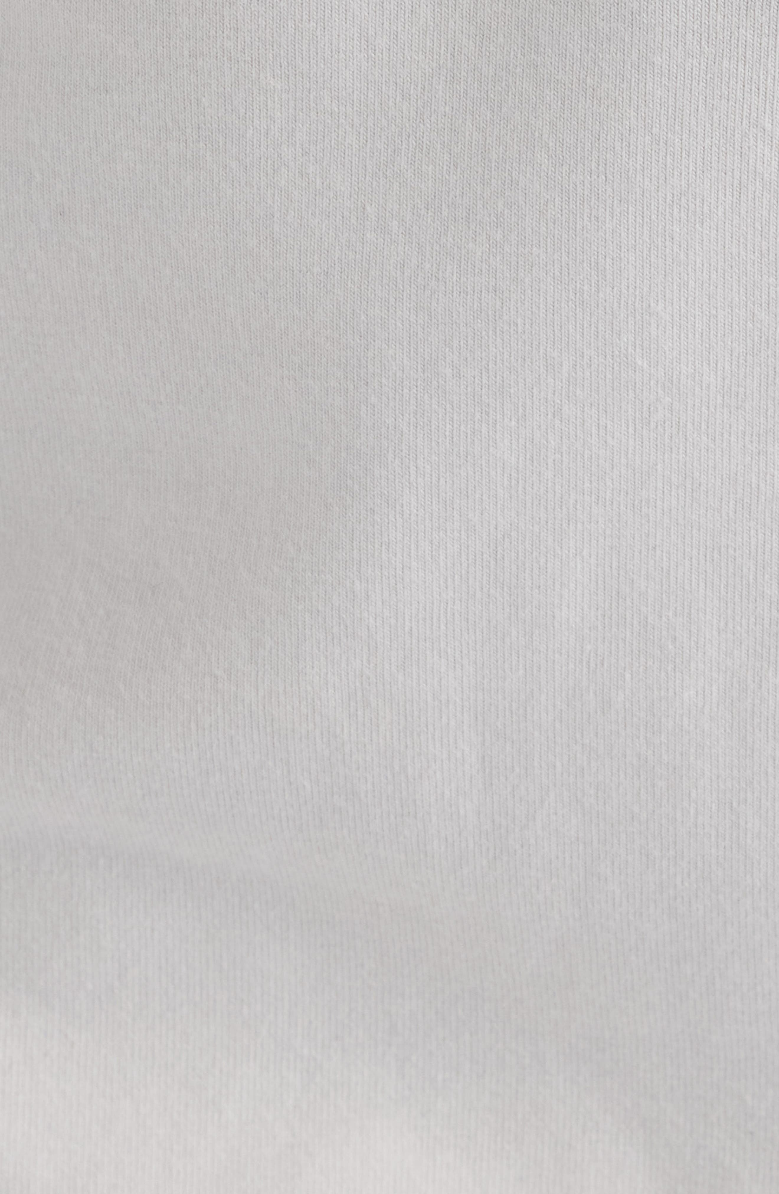 Balenciaga Blackletter Script Distressed Fitted Graphic T-Shirt in 9012 Dirty White at Nordstrom - 6