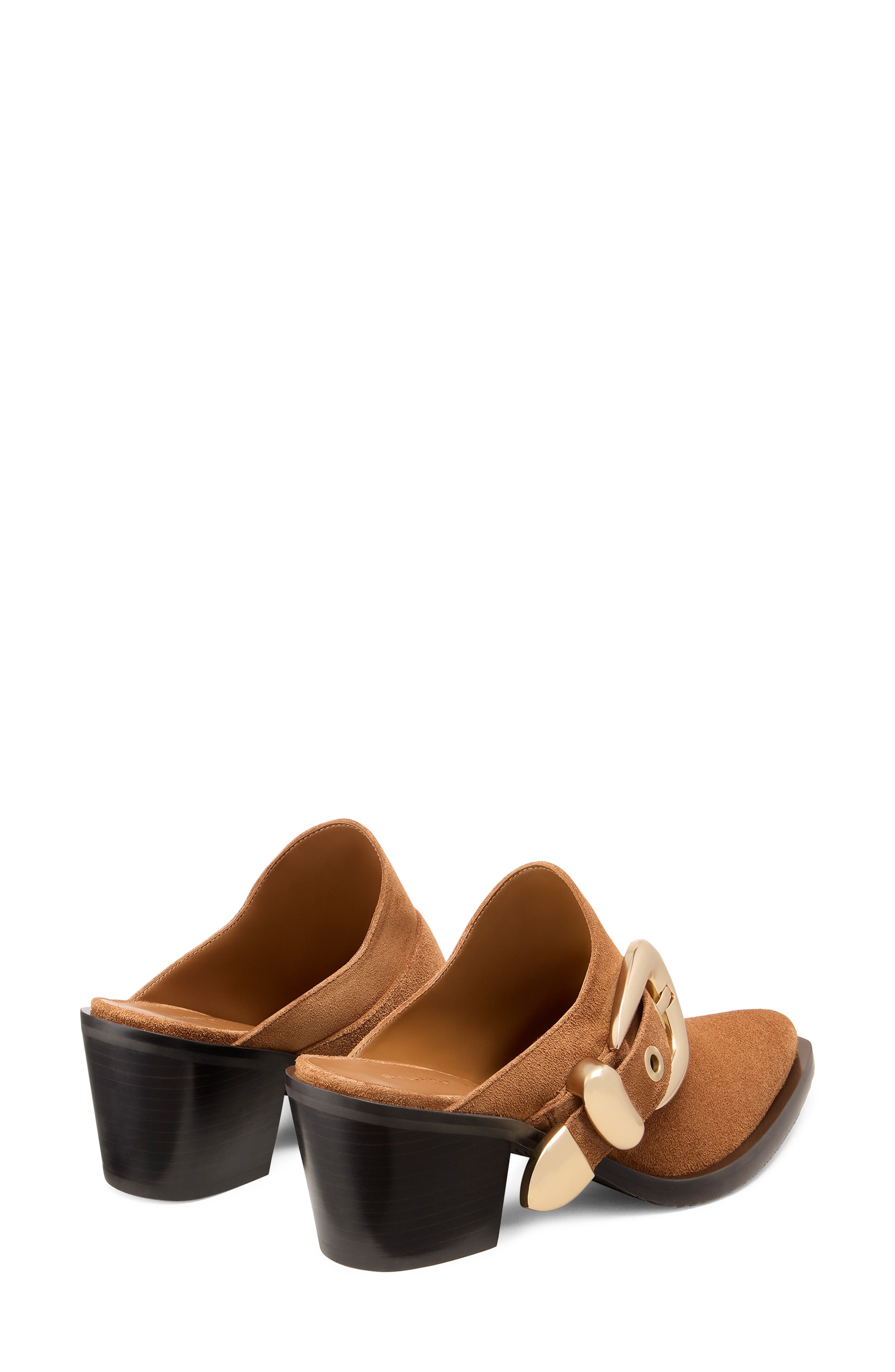 Stuart Weitzman Maven Western Mule in Doe/Dark Brown at Nordstrom - 7