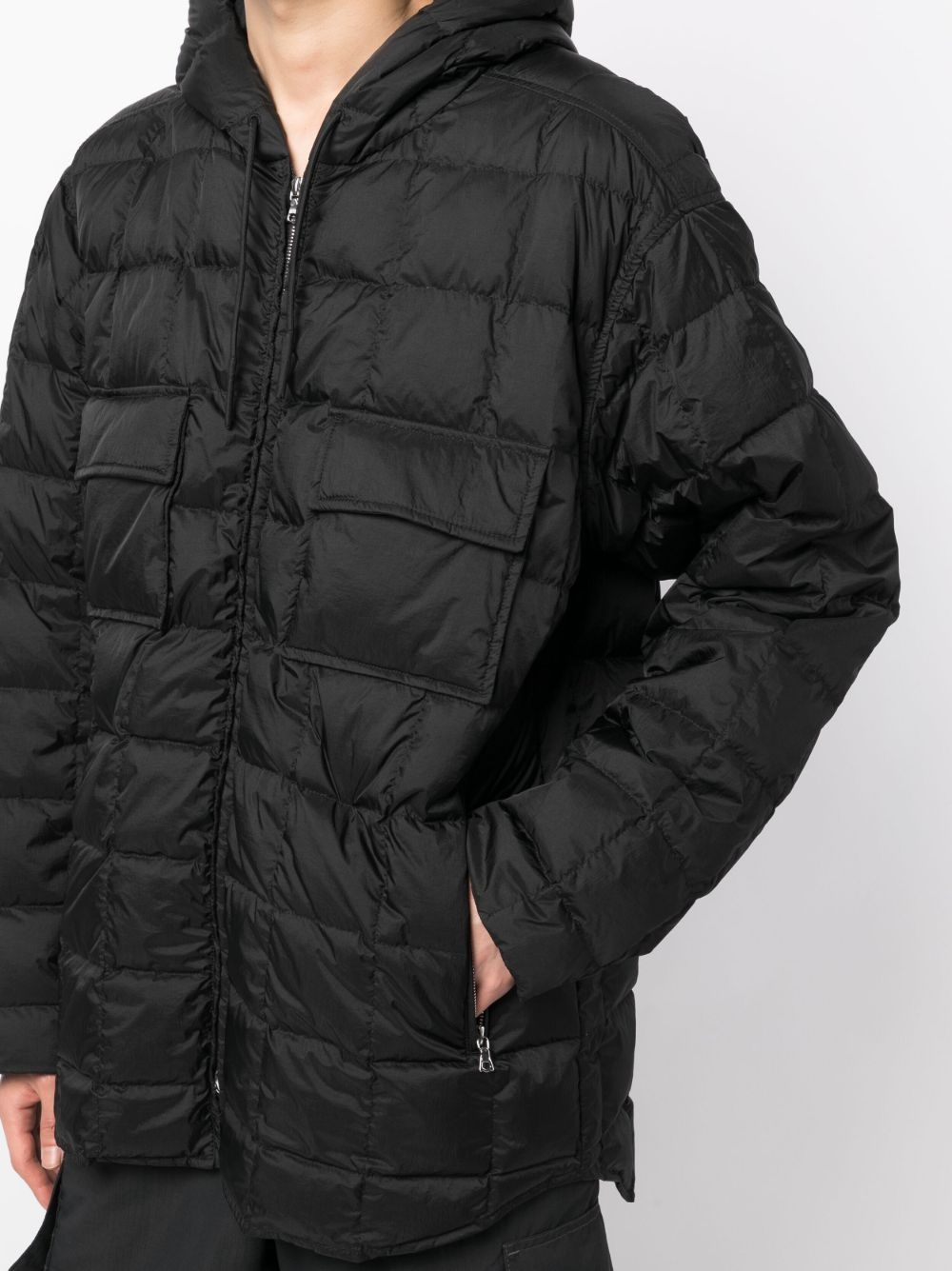 padded hooded jacket - 5