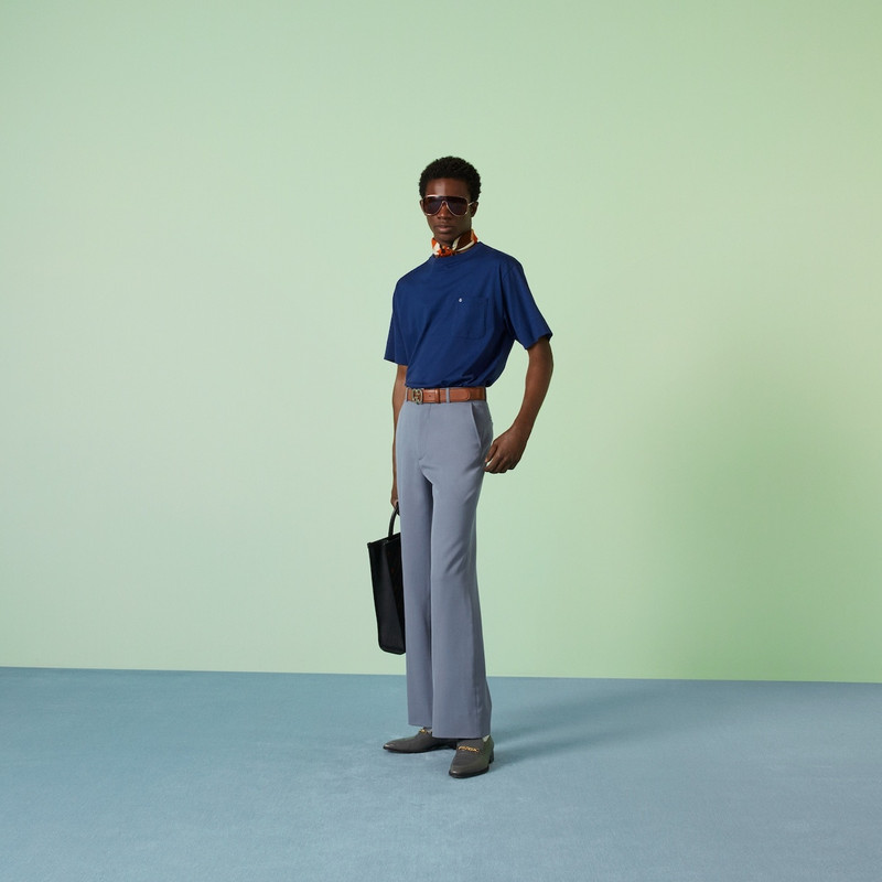 GUCCI Cotton jersey T-shirt with Double G outlook