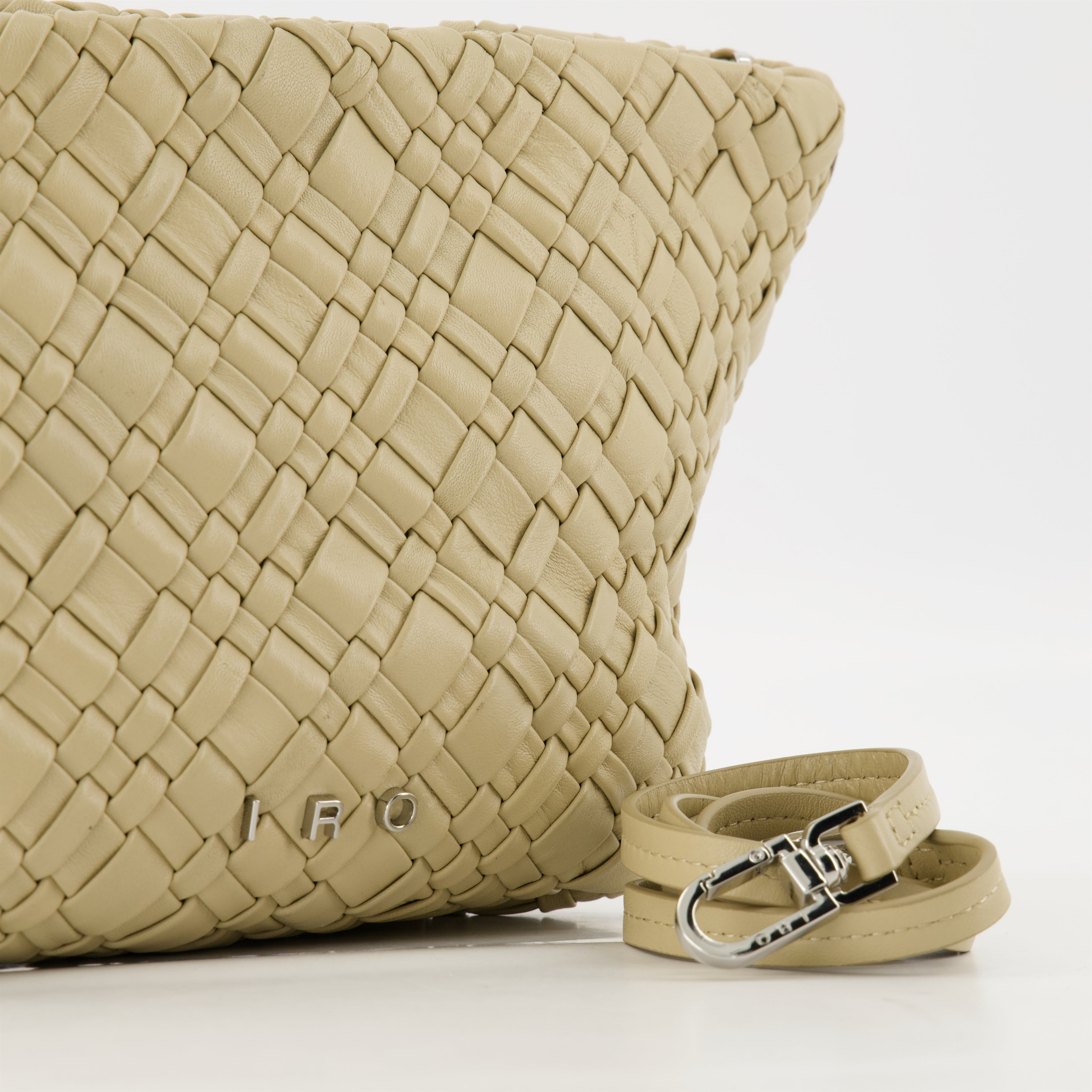 Iro - Pochette en cuir tressé Neobel - 3