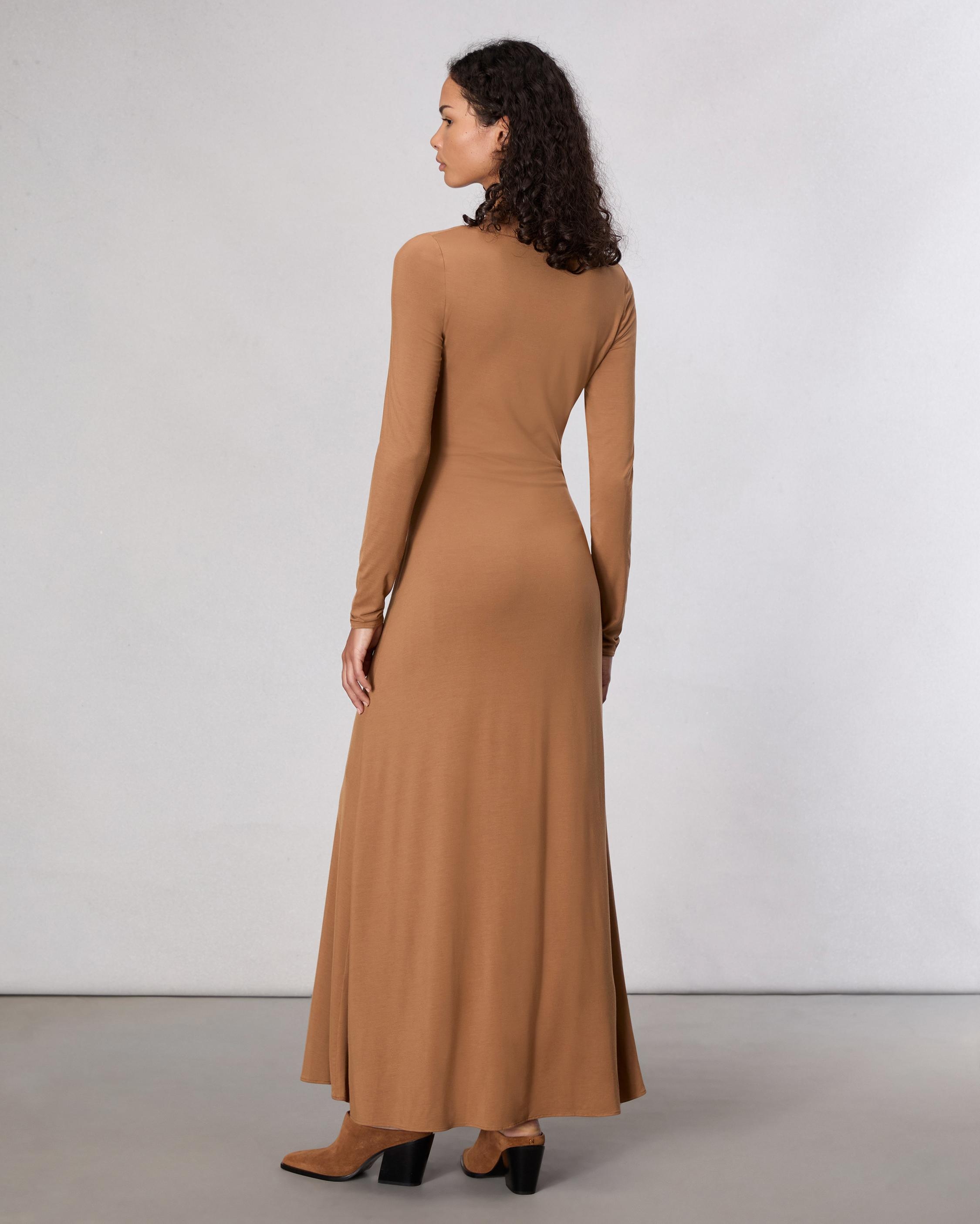 Luca Draped Maxi Dress - 5