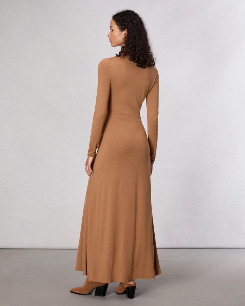 Luca Draped Maxi Dress 5