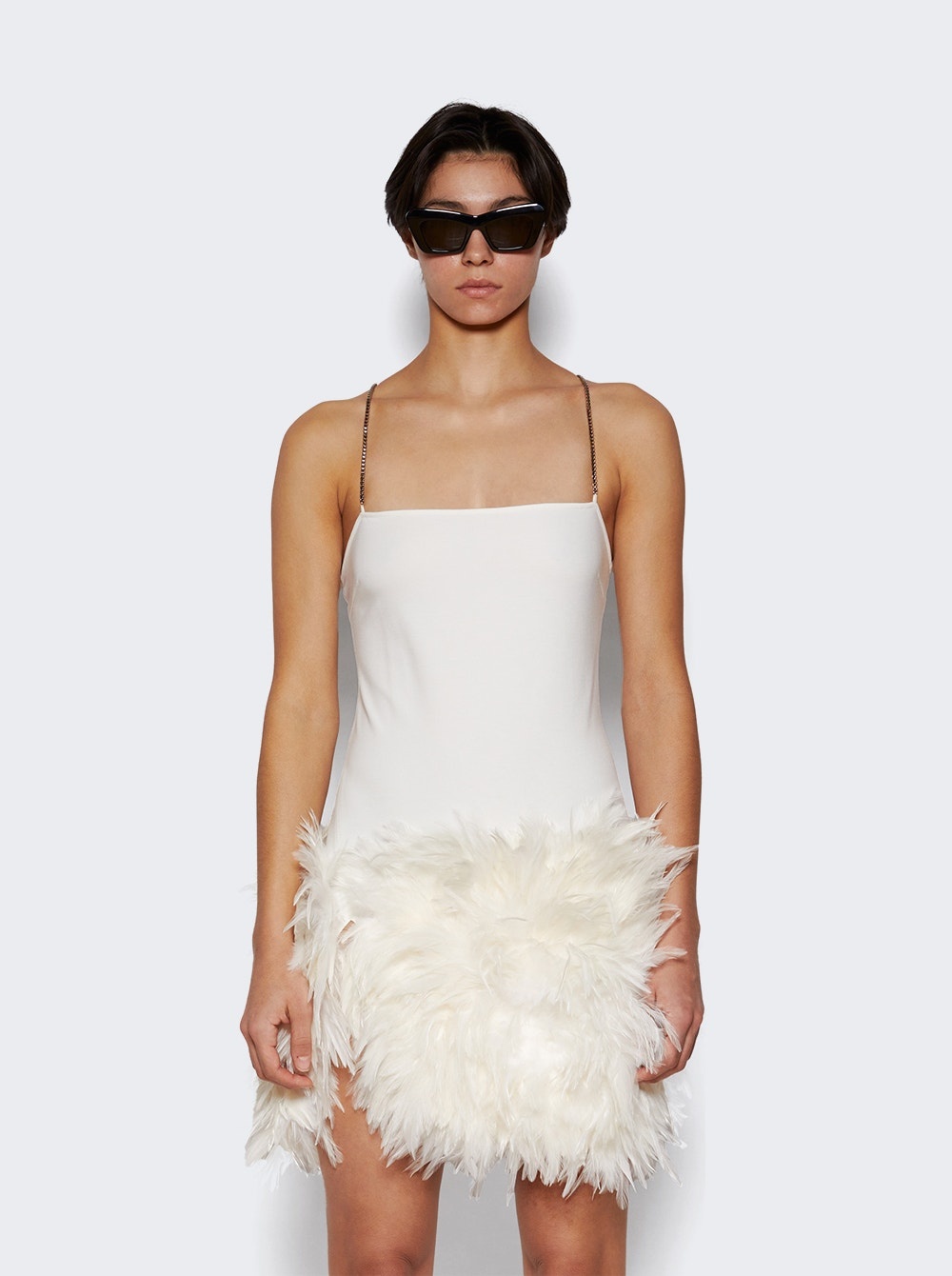 Fujiko Mini Dress White - 3