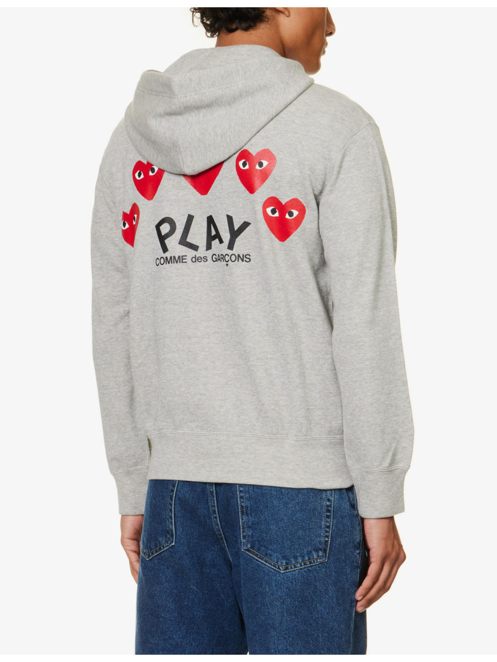 Logo-embroidered cotton-jersey hoody - 5