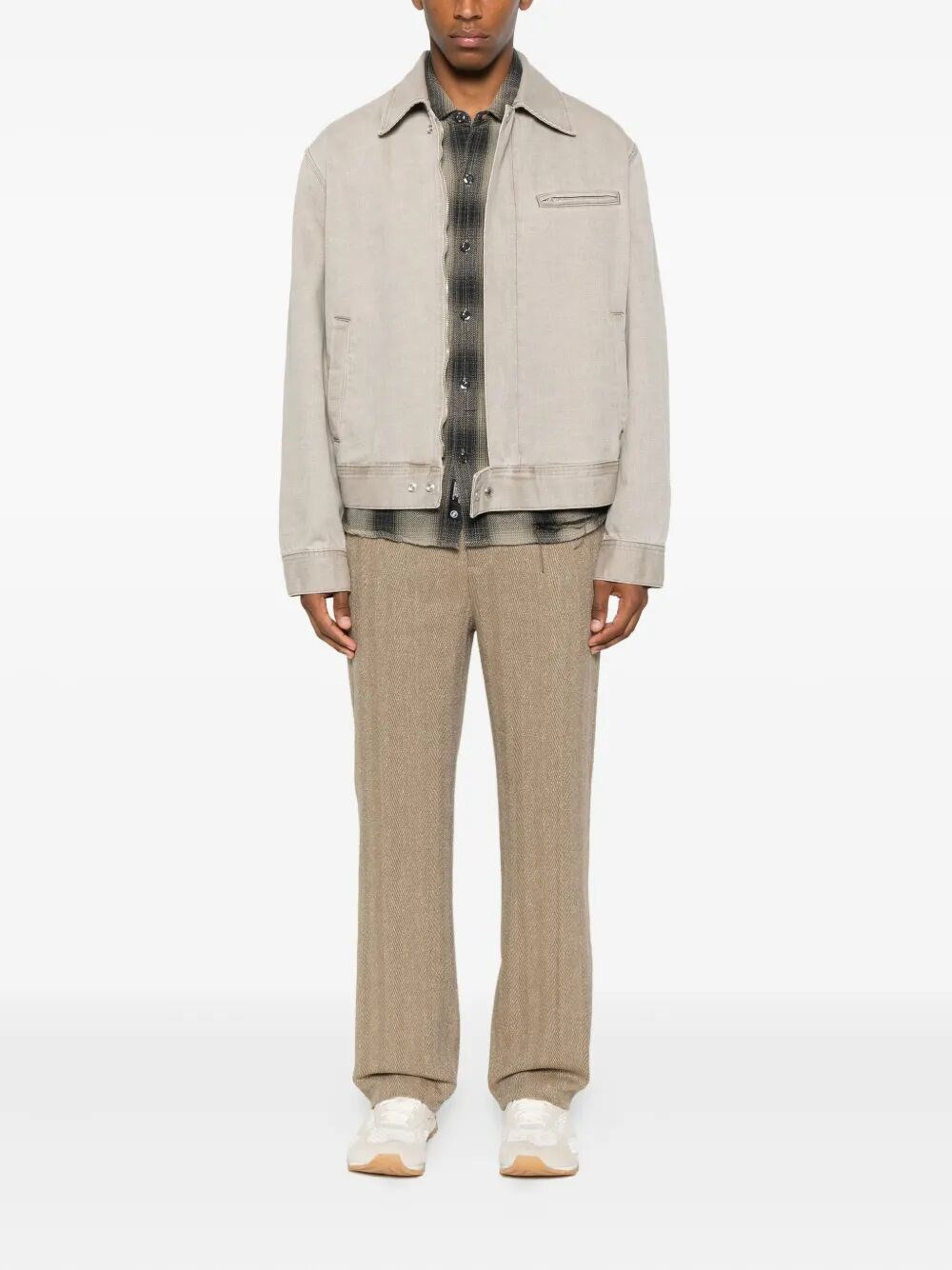 `Journey` Relax Straight Tailored Pants - 2
