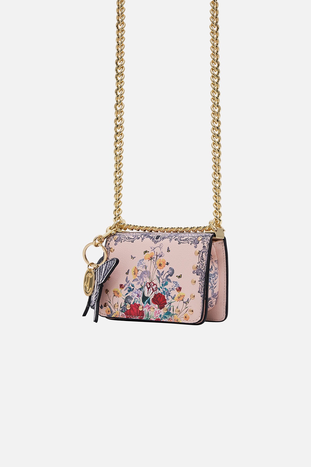 MINI CROSSBODY BOX BAG WITH CHAIN - 2
