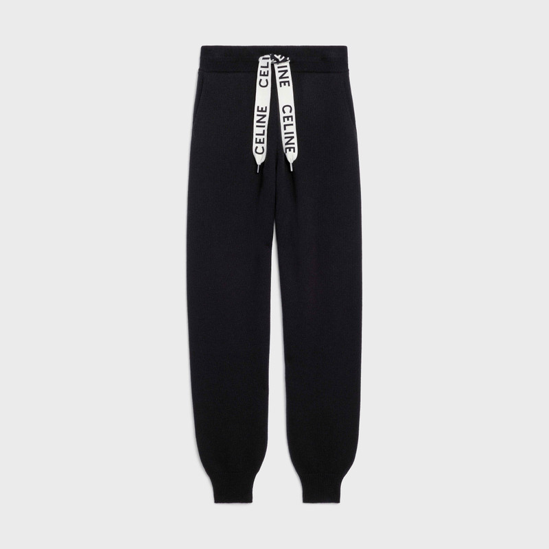 TRACK PANTS IN CASHMERE AND WOOL 1