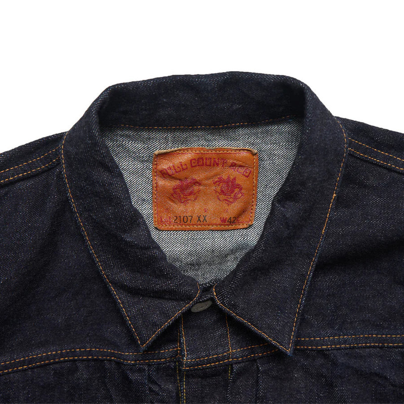 FULLCOUNT 2107XXW - Type 1 Denim Jacket Indigo Blue outlook