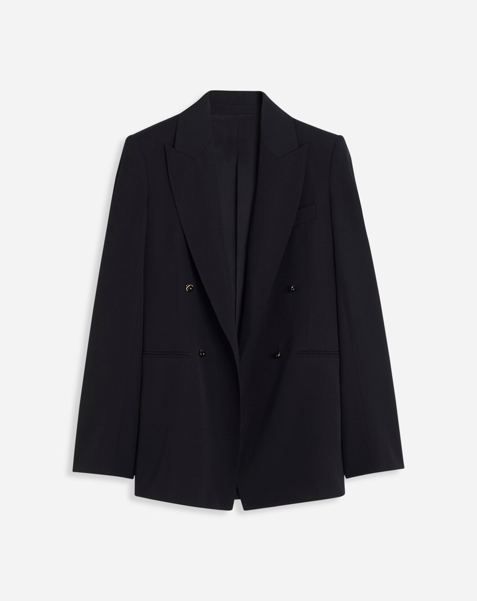DOUBLE-BREASTED TAILORED BLAZER - 1