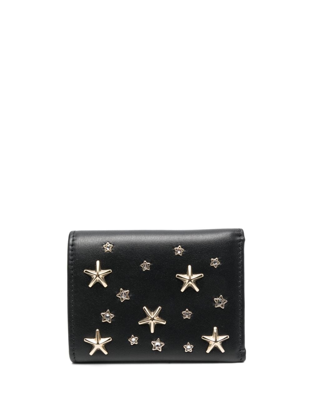 star stud-embellished leather wallet - 2