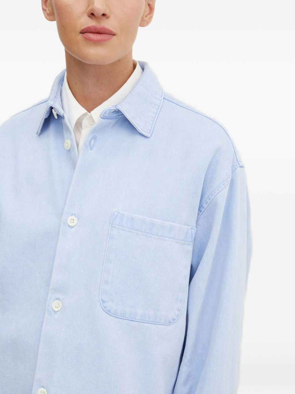 pocket cotton shirt - 4