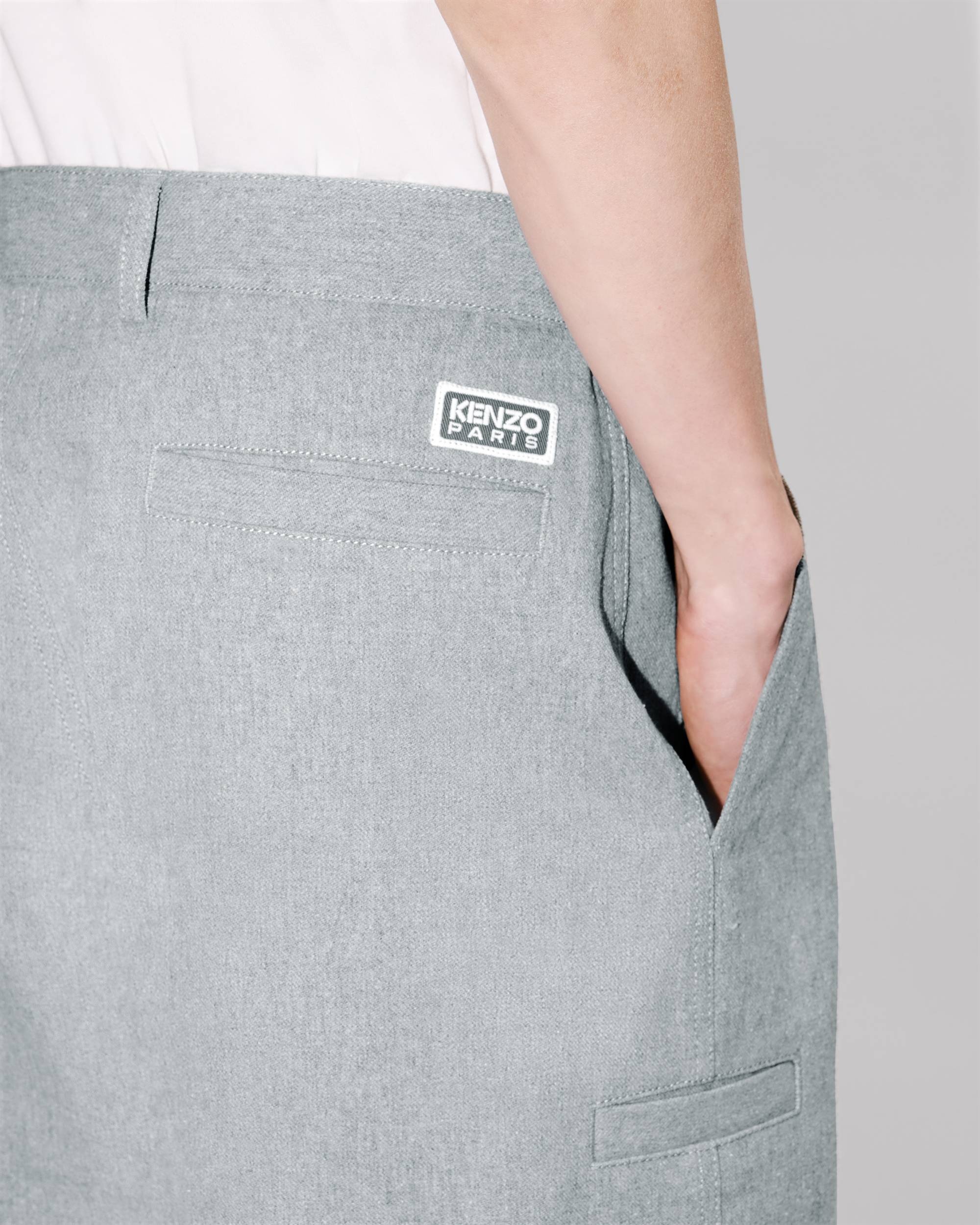 Tapered workwear pants - 8