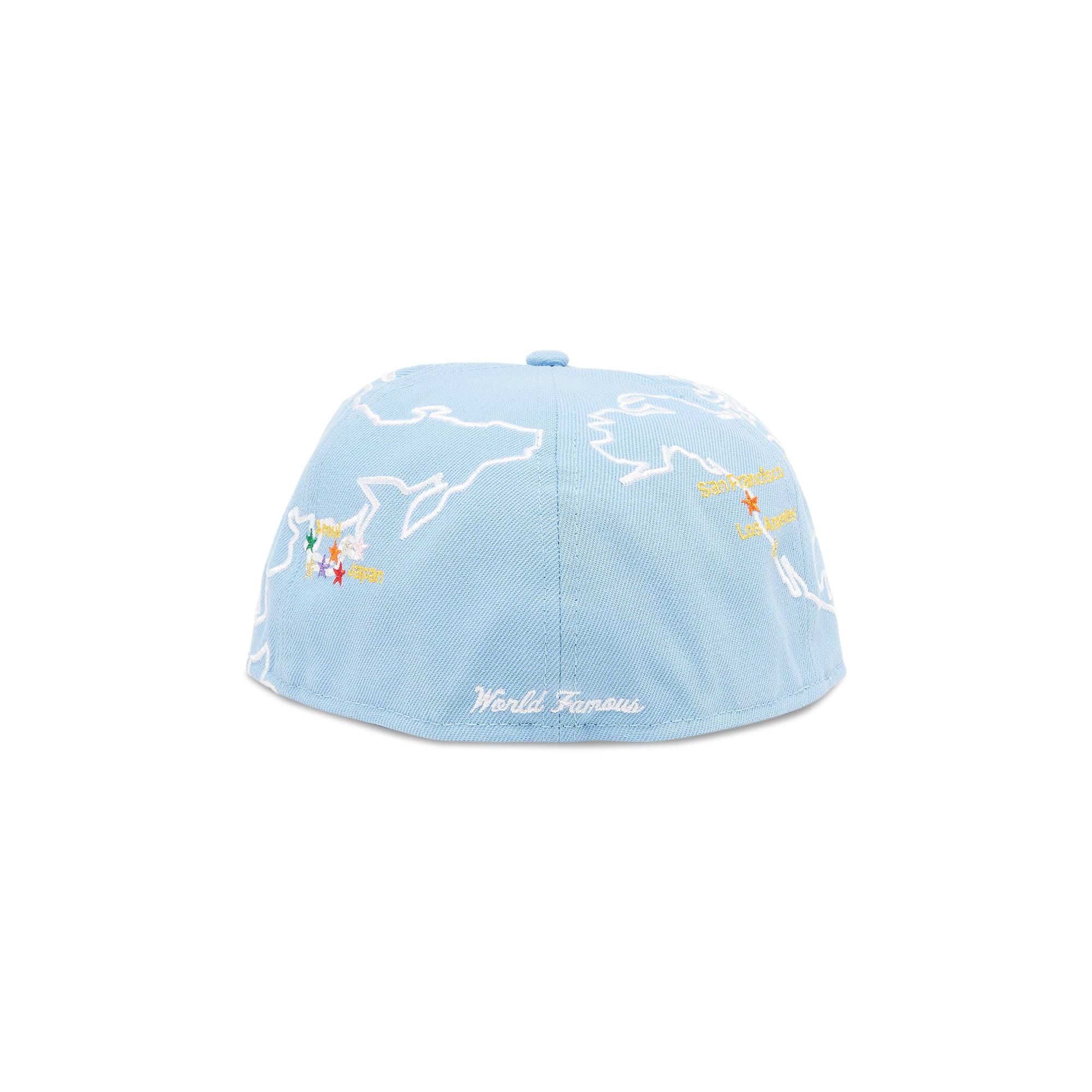 Supreme Supreme Worldwide Box Logo New Era 'Light Blue