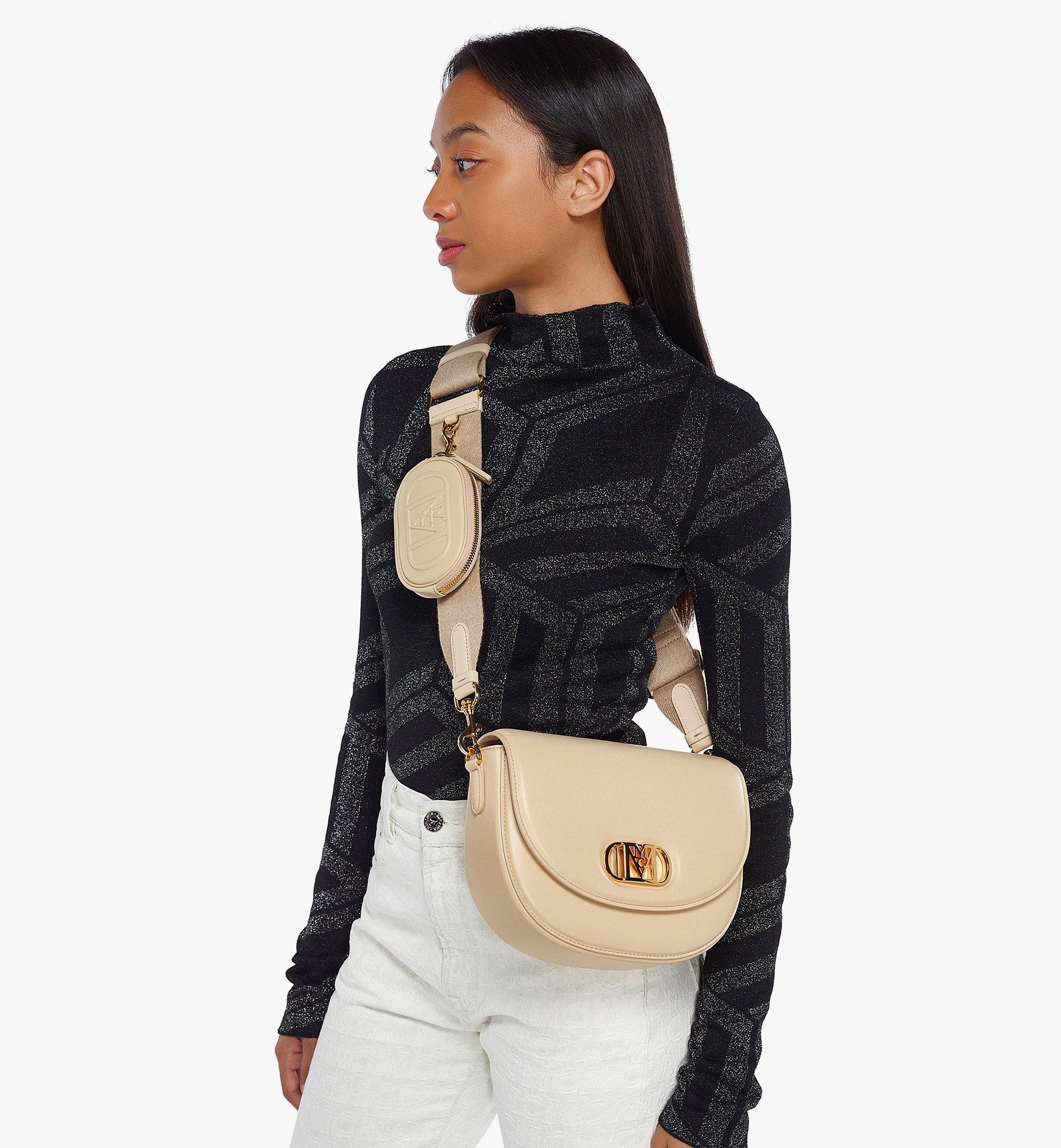 Mode Travia Crossbody w/ Pouch Charm in Lamb Nappa Leather - 6