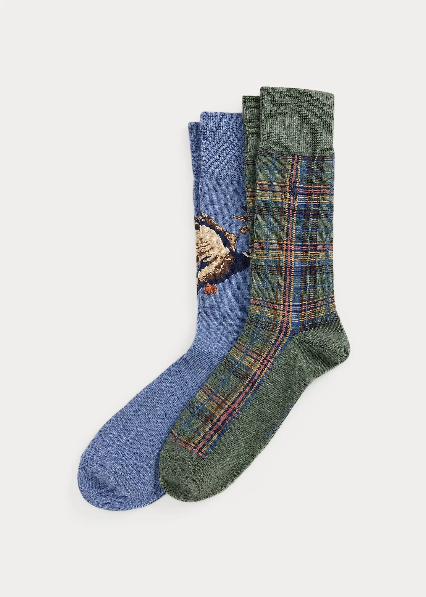 Mallard & Plaid Trouser Sock 2-Pack - 1