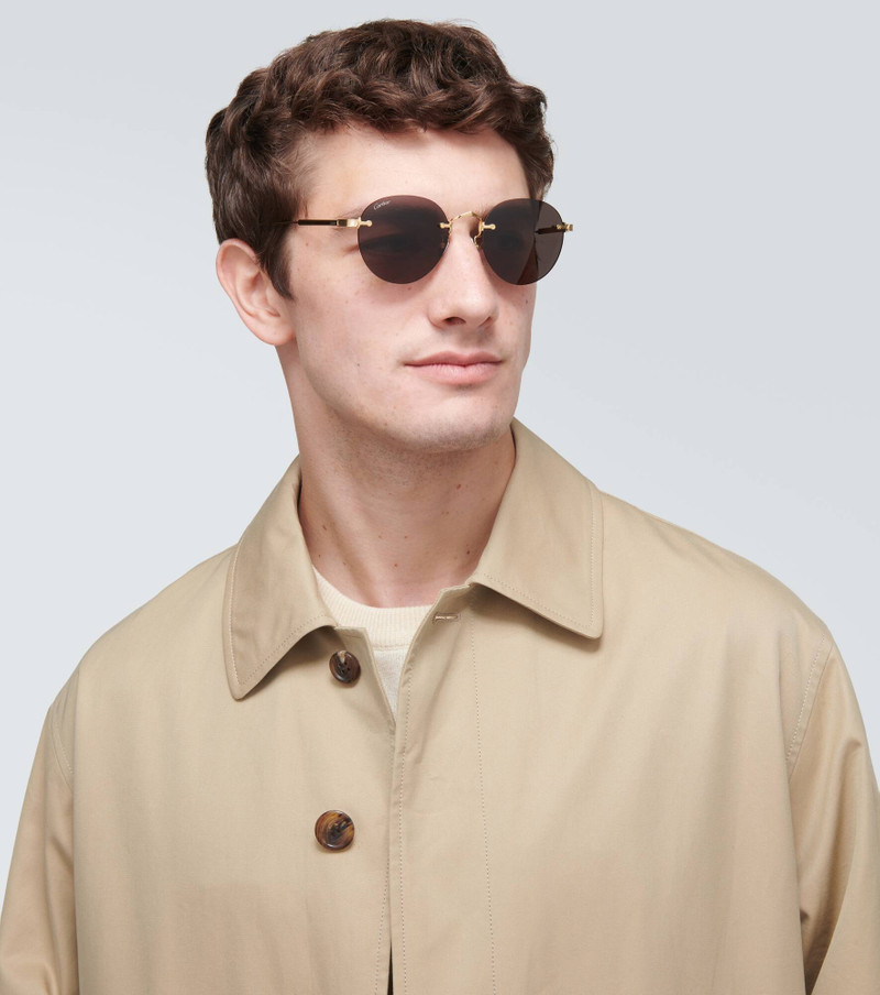 Cartier Signature C de Cartier round sunglasses outlook