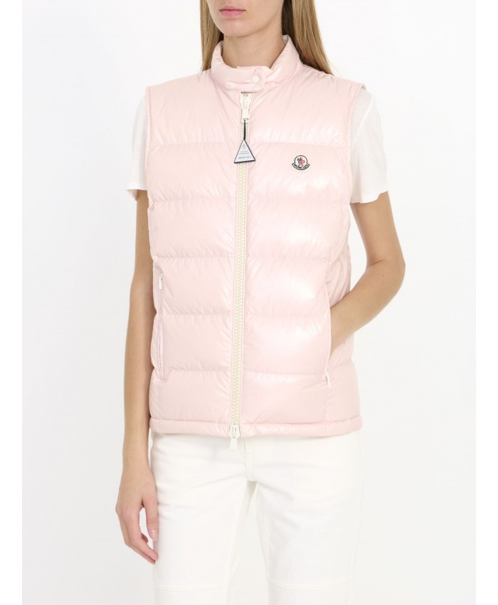 Moncler Alcibia short down vest | leam | REVERSIBLE