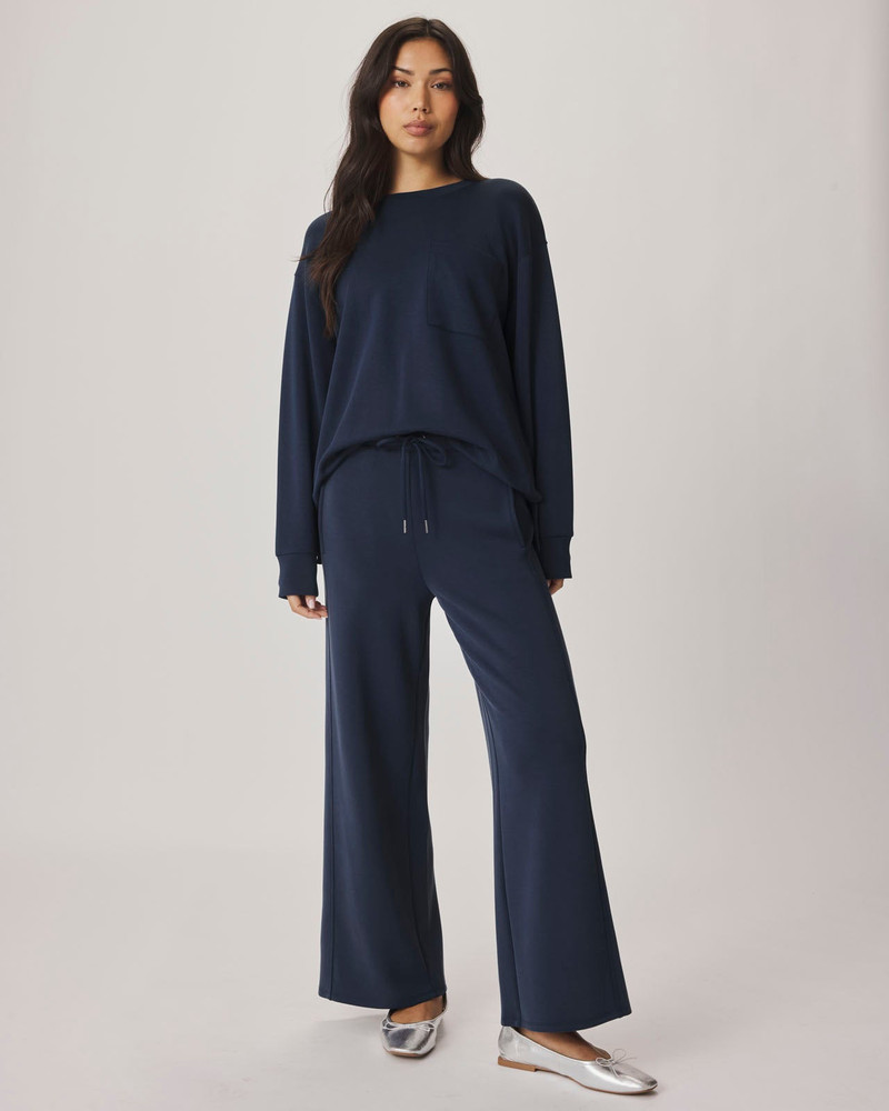 Splendid Scubasoft Crewneck Sweatshirt outlook