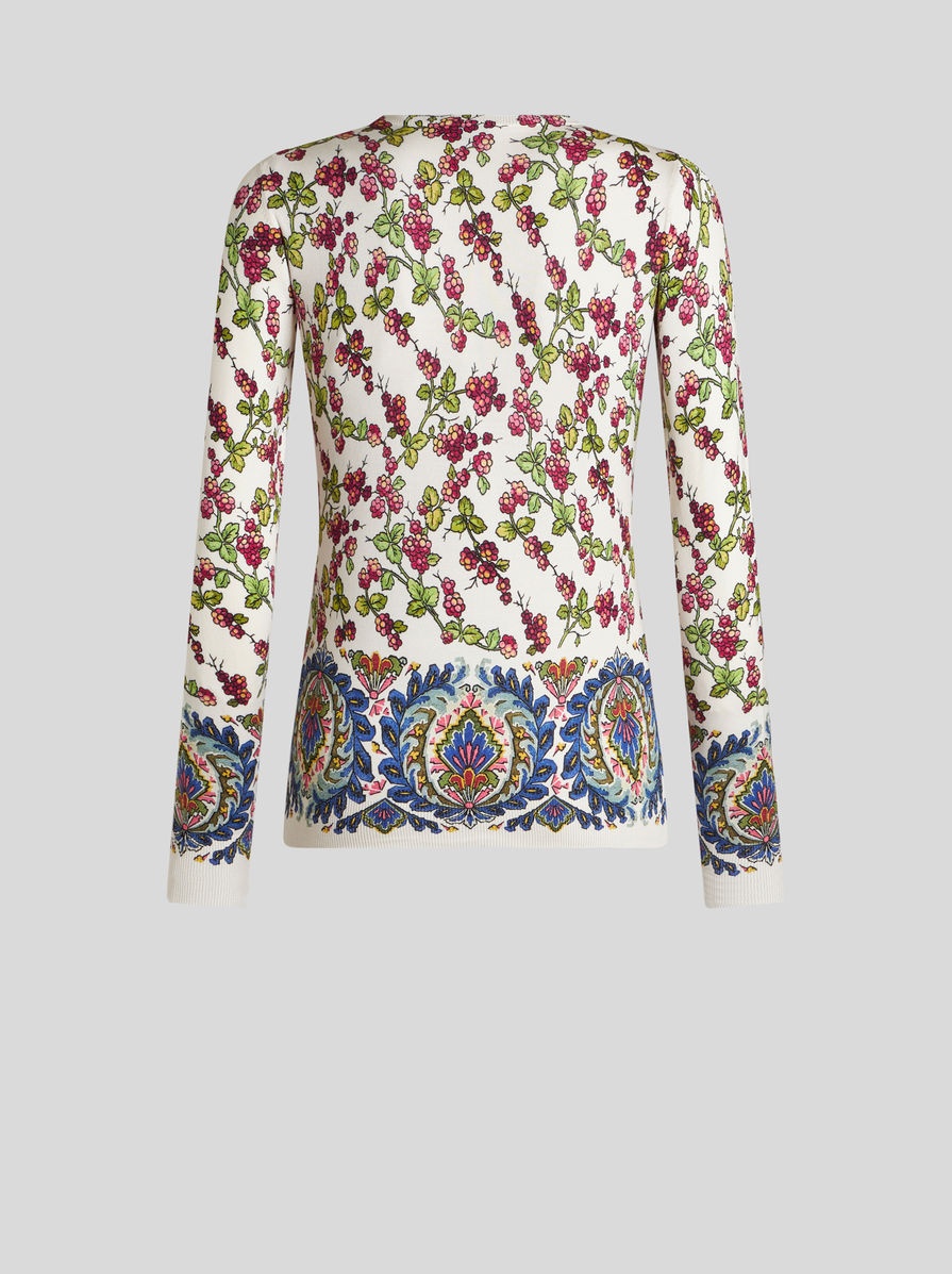 V-NECK PRINTED JUMPER - 5