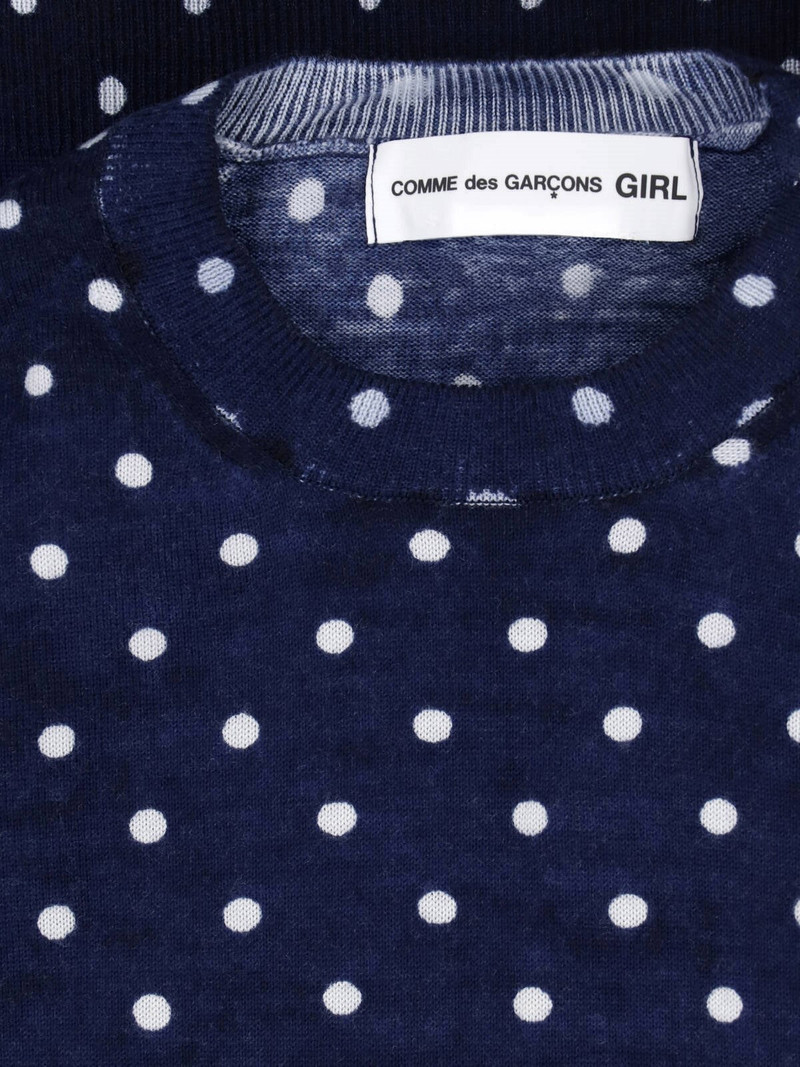 Comme des Garçons GIRL POLKA DOT JUMPER outlook