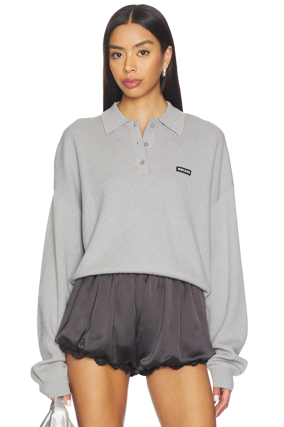 Slinky Knit Polo - 1