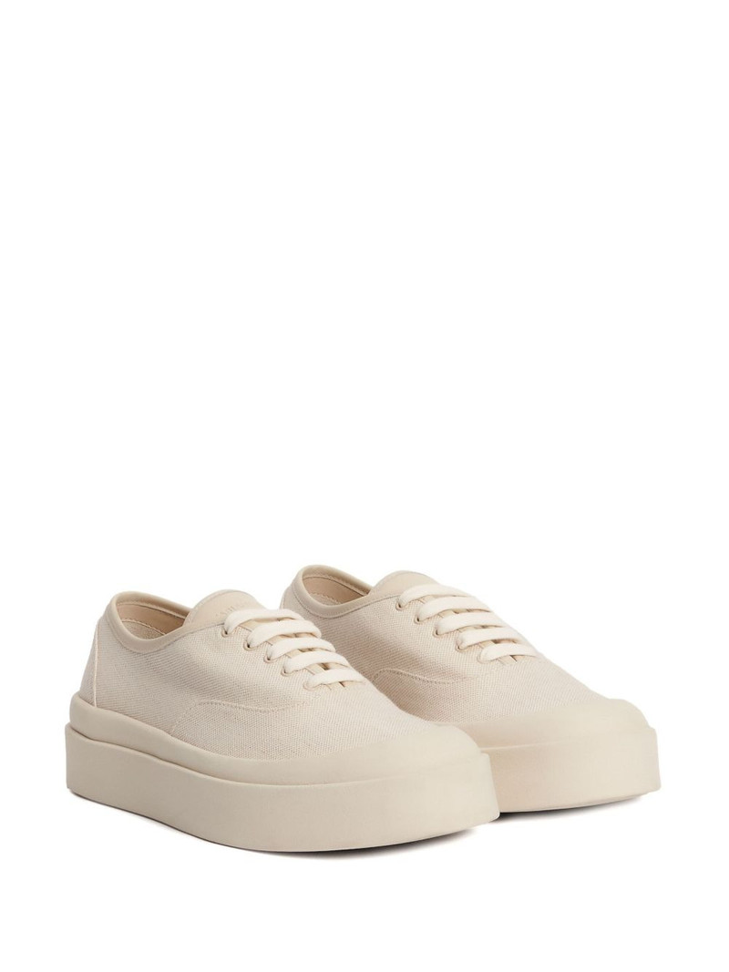 FABIANA FILIPPI logo-patch lace-up sneakers outlook