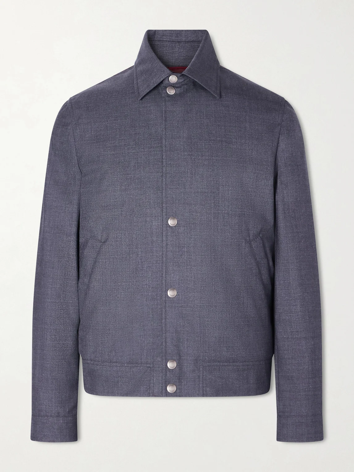 Virgin Wool Blouson Jacket - 1