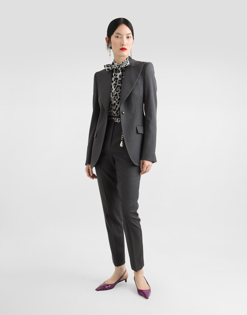 Dolce & Gabbana Single-breasted woolen Turlington blazer outlook