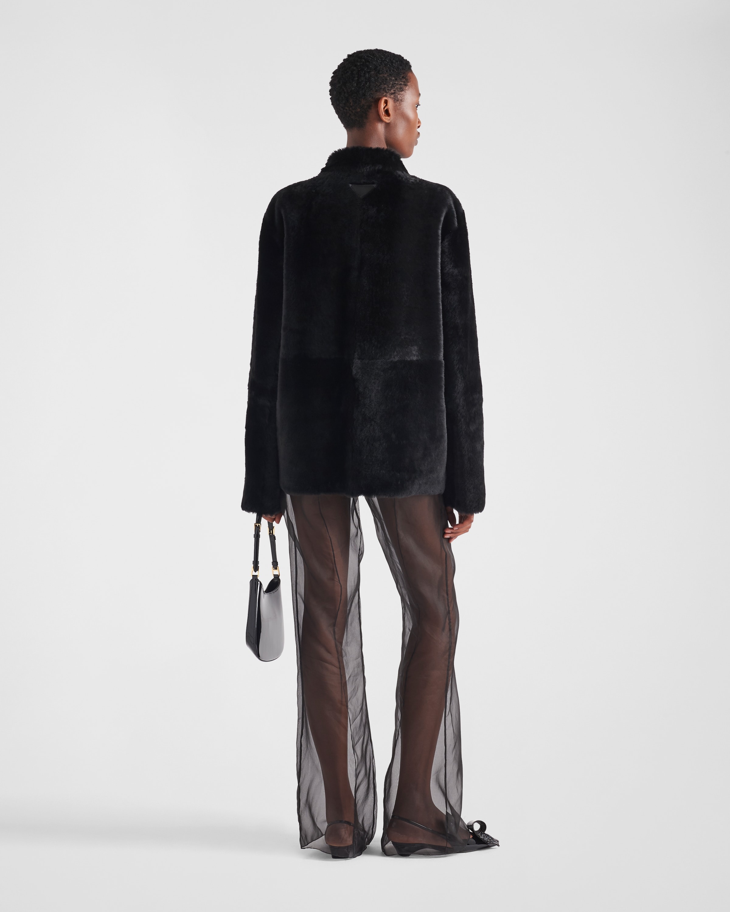 Shearling blouson jacket - 5