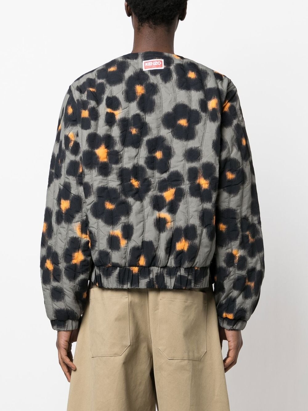 Hana Leopard reversible bomber jacket - 4