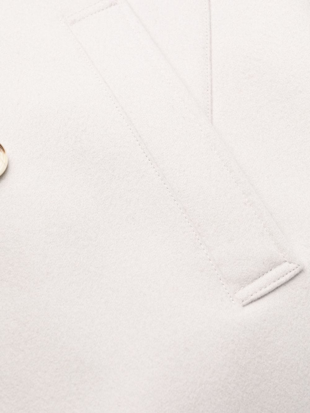 double-breasted high-neck coat - 7