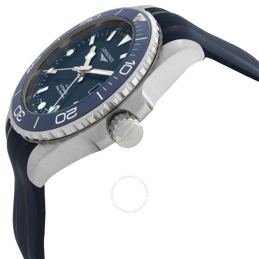 Longines Hydroconquest GMT Automatic Blue Dial Men's Watch L3.790.4.96.9 - 2