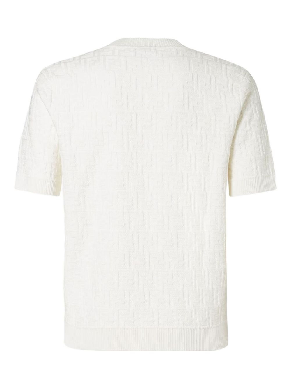 ff-pattern short-sleeve pullover - 2