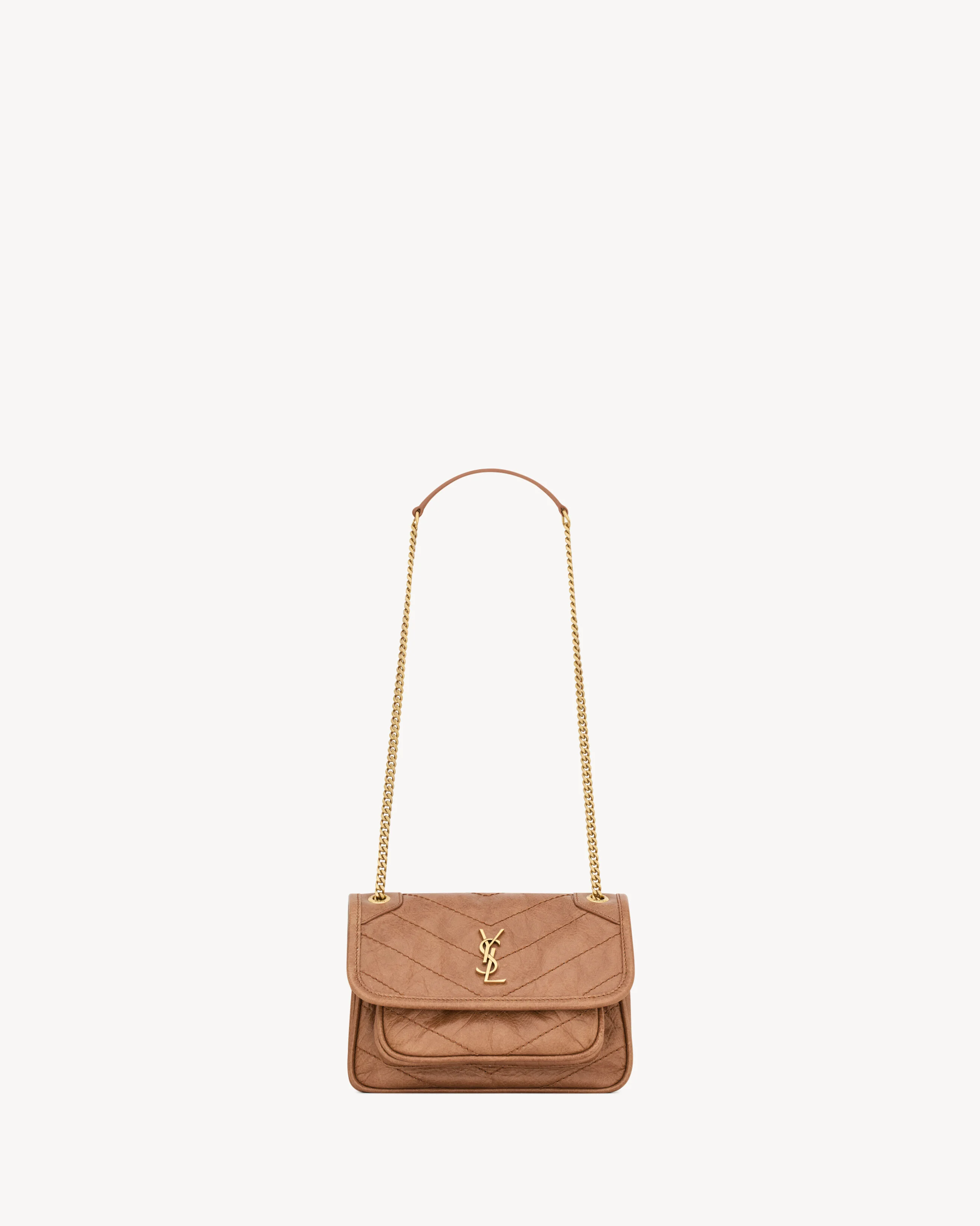NIKI MINI IN VINTAGE LEATHER - 1