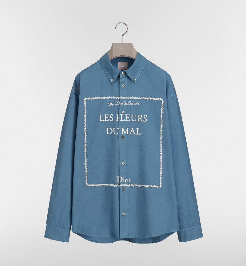 Overshirt with Book Cover embroidery 1