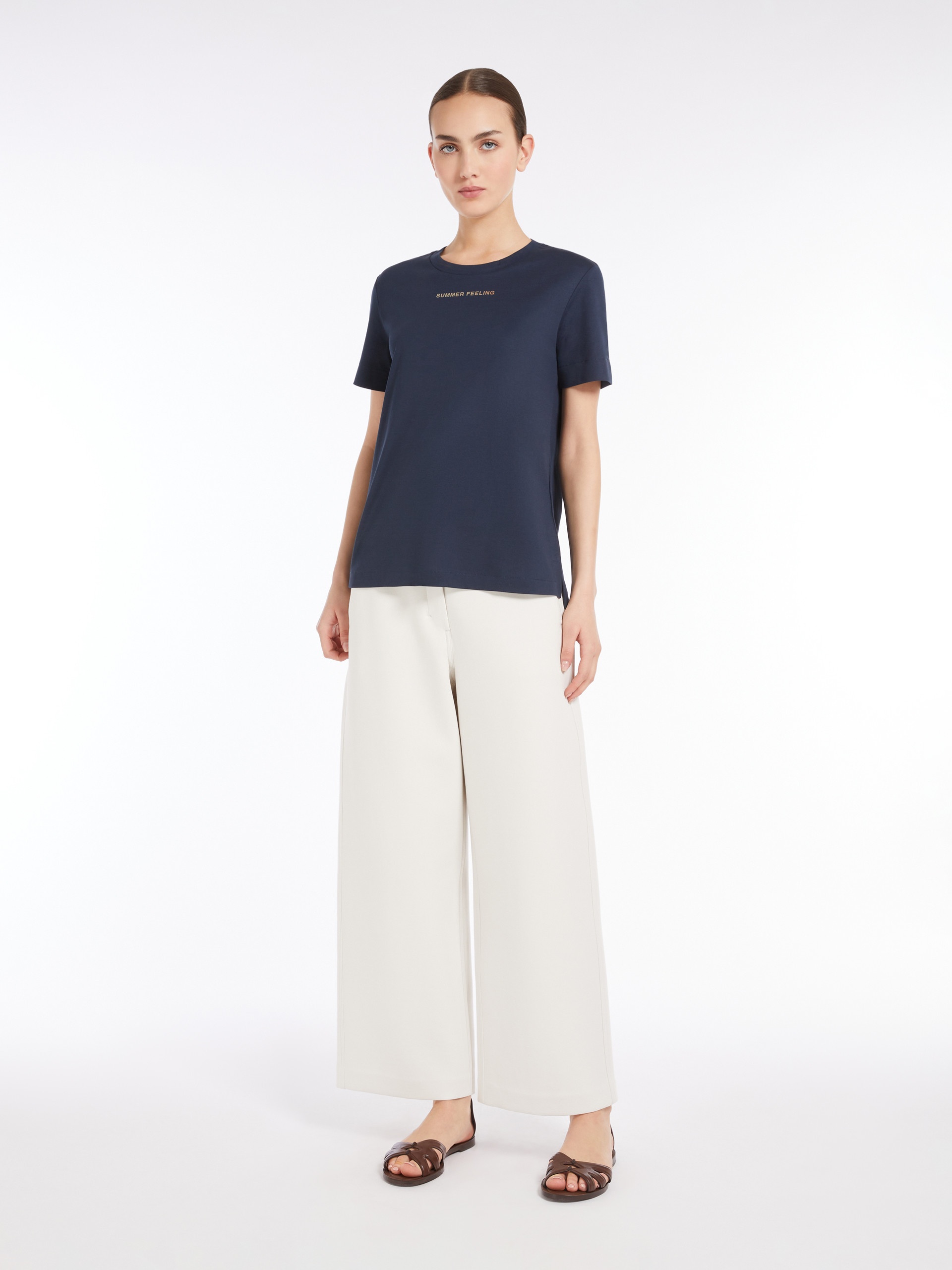 LUSSO Short-sleeved jersey T-shirt - 2