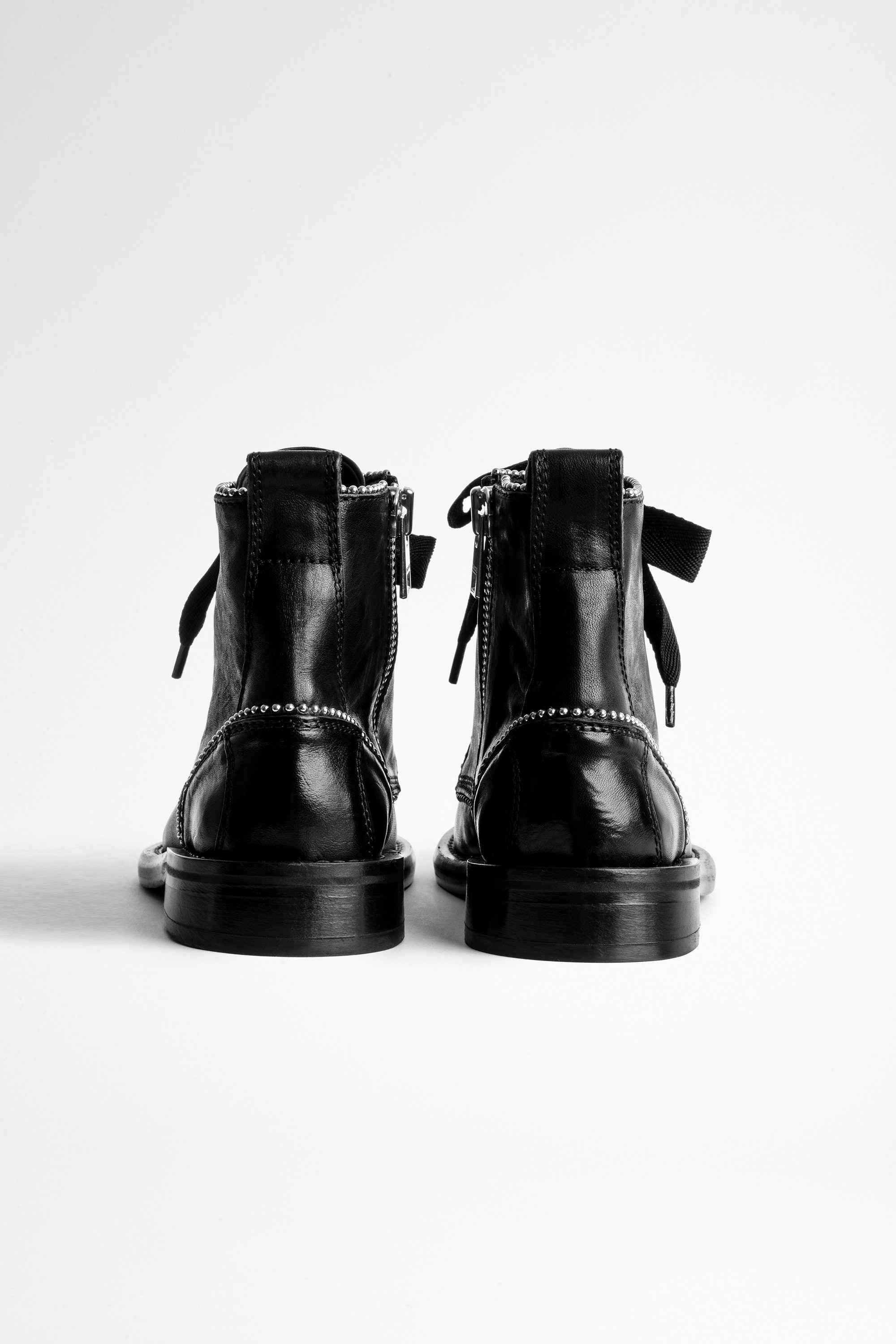 Laureen Roma Studs Ankle Boots - 3