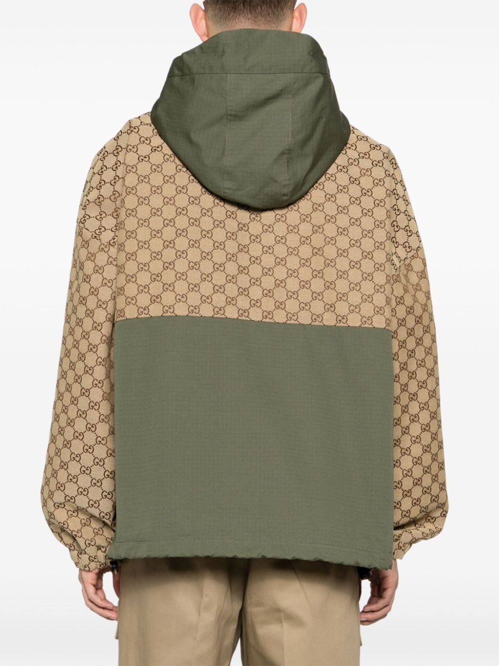 GG canvas hooded jacket - 4