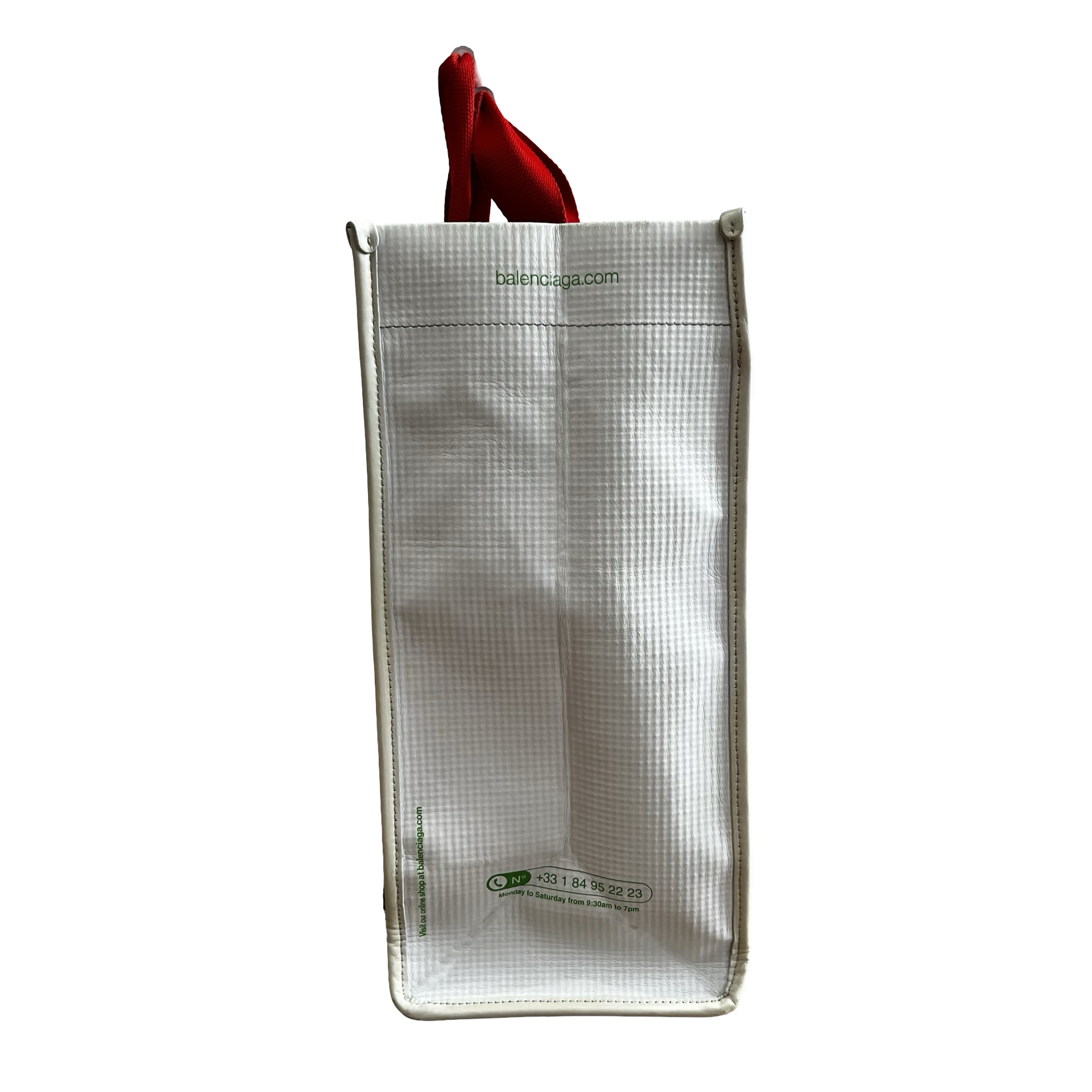Balenciaga Leather Printed shopping bag - 6