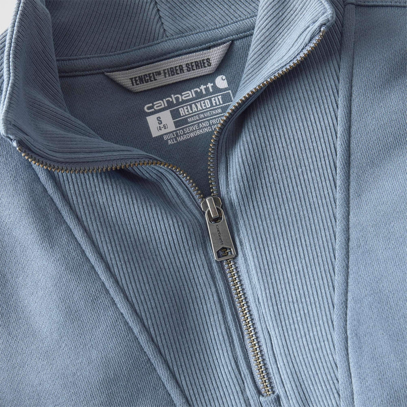 Women's TENCEL™ Fiber Series Half-Zip Sweatshirt 6